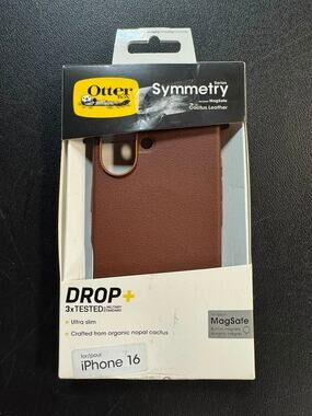 NWT Otterbox Brown Symmetry Phone Case for iPhone 16